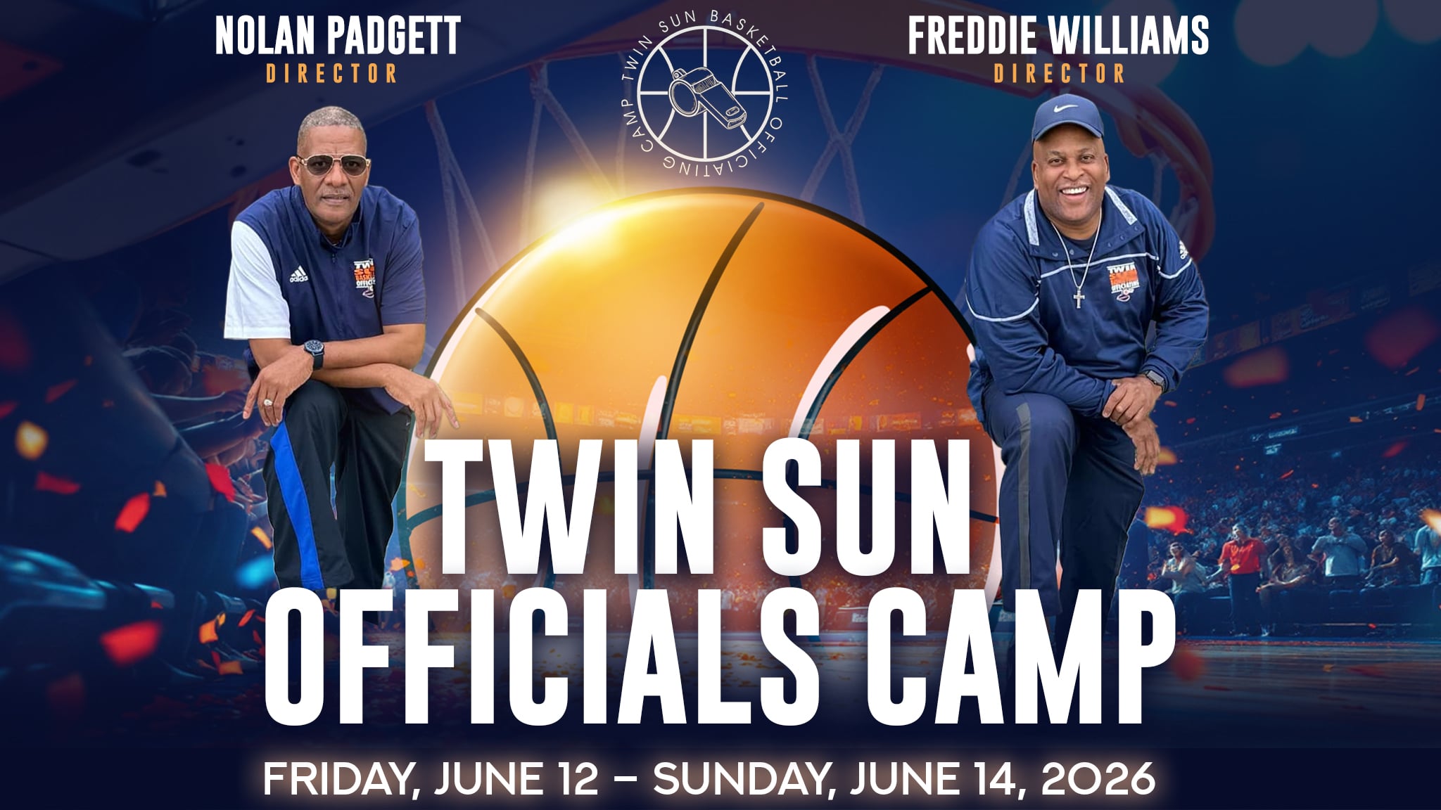 Twin Sun Officials Camp Header